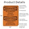 Signmission No Dumping Tenant Use Only Bilingual, 10 in W x Rectangle, Aluminum OS-2PACK-WS-A-1014-L-12700 - alternate 8